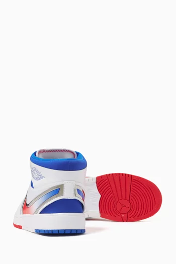 Junior Jordan 1 Mid RM EasyOn Sneakers in Leather