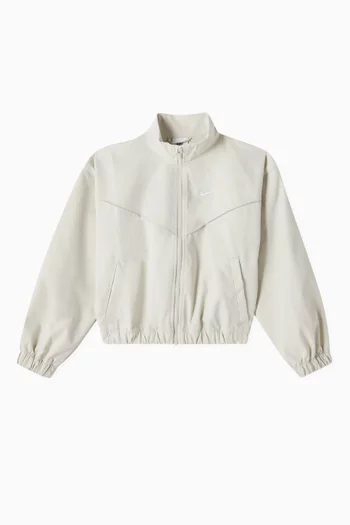 Sportswear Oversized Jacket in Woven Twill