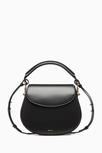 La Lune Crossbody Bag in Leather