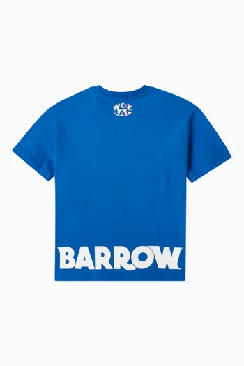 Logo-print Crew Neck T-shirt in Jersey