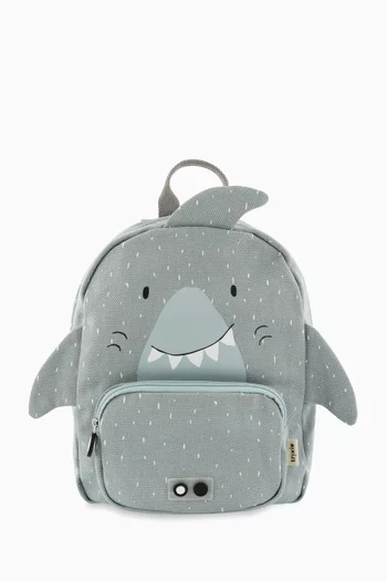 Mr. Shark Backpack in Cotton
