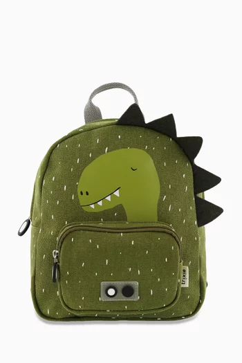 Small Mr. Dino Backpack in Cotton