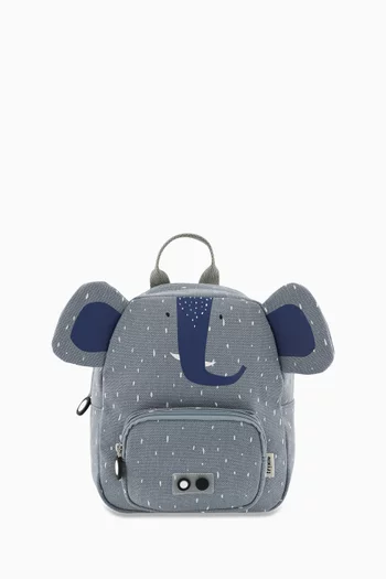 Small Mrs. Elephant Backpack in Cotton