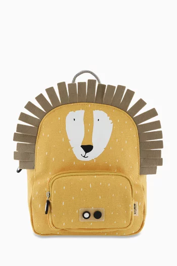 Small Mr. Lion Backpack in Cotton