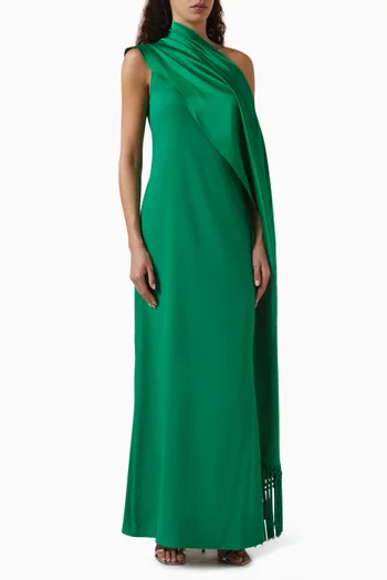 Berenson Maxi Dress in Satin