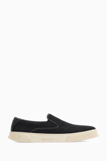 Slip-on Sneakers in Calfskin