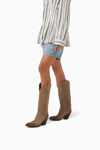 Ruidoso Knee Boots in Suede