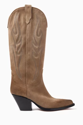 Ruidoso Knee Boots in Suede