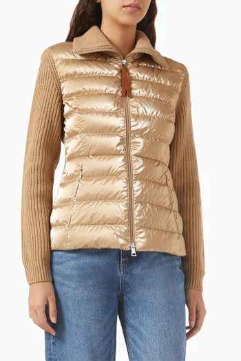 Moncler knit jacket outlet