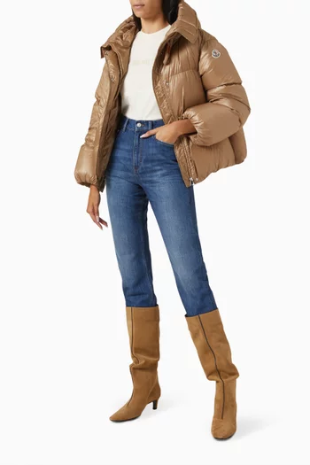 Borey Short Down Jacket in Nylon