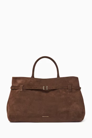 Le Cambon 40 Tote Bag in Suede