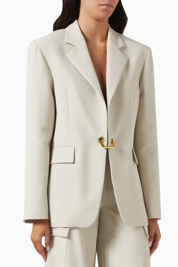 Gianna Jacket in Crepe