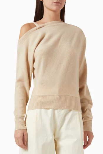 Holly Sweater in Cashmere-wool Knit