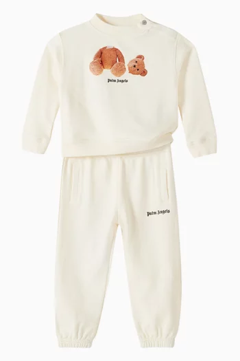 Logo Sweatpants in Cotton