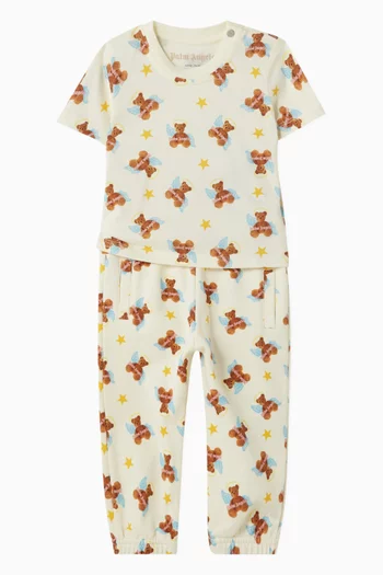 Bear Angel Sweatpants in Cotton