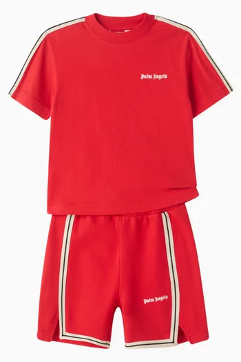 Logo Shorts in Cotton