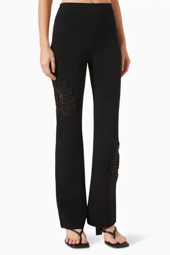 Motion Mandala High-rise Pants in Viscose Blend