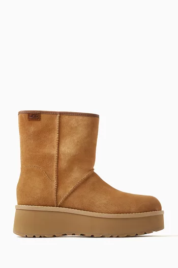 Buy UGG Brown Cityfunc Mid Boots in Suede For Women Online Ounass UAE