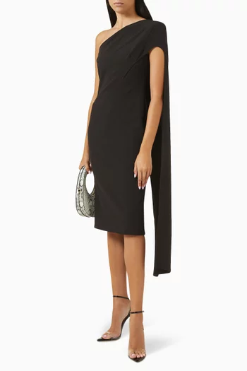 Quinn One-shoulder Midi Dress