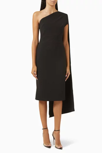 Quinn One-shoulder Midi Dress