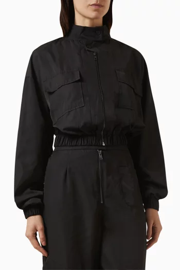 Shortcut Jacket in Nylon-blend