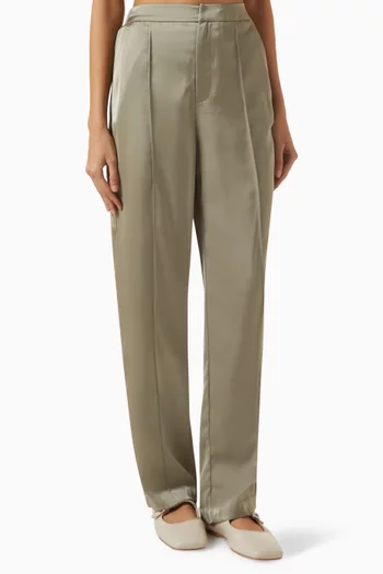 Toulouse Pants in Satin