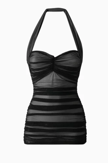 Bill Mio One-piece Swimsuit in Mesh