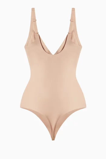 Body Plunge Thong Bodysuit
