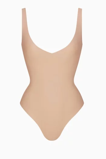 Body Plunge Thong Bodysuit