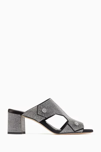 Cepida Agnesa Sandals in Embellished Leather