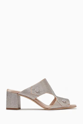 Cepida Agnesa Sandals in Embellished Leather