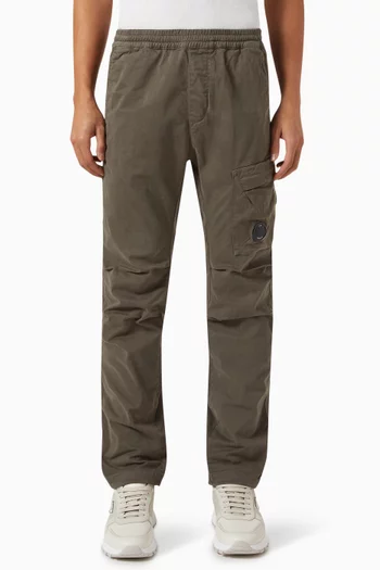 Cargo Pants in Stretch-satin