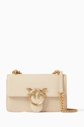 Mini Love One Shoulder Bag in Leather