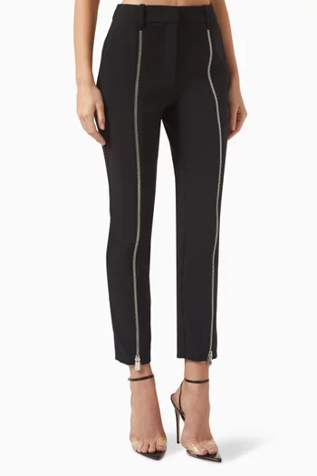 Quimper Slim-fit Pants in Stretch Crepe