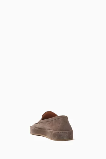 Voyager Loafers in Supple Suede