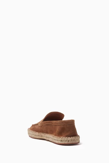 Beachside Espadrille Loafers in Softey® Suede