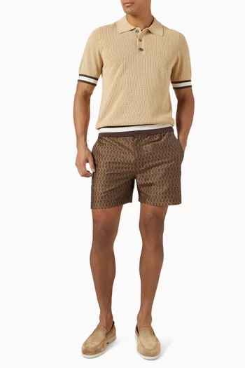 Quinn Polo Shirt in Cotton-knit