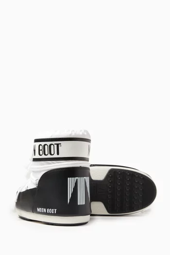 Icon Low Boots in Nylon