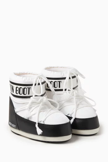 Icon Low Boots in Nylon