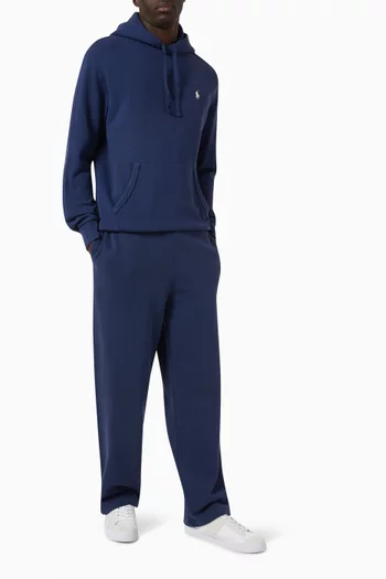 Popantm11 Athletic Logo Sweatpants in Loopback-terry