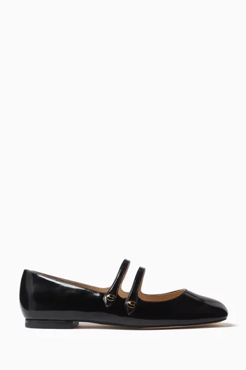 Winley Mary Jane Ballet Flats in Leather