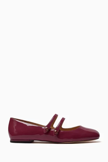 Winley Mary Jane Ballet Flats in Leather