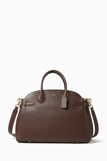 Soft Empire Carryall Bag in Grain Leather