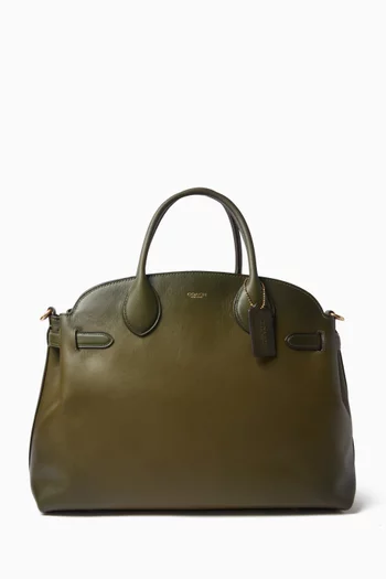 Soft Empire Carryall Bag in Grain Leather