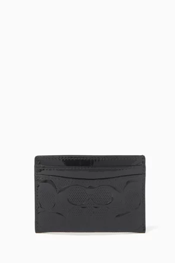 Card Case in Signature Patent Leather