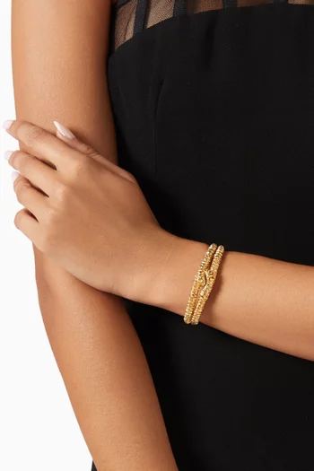 Ocaso Bracelet in 18kt Gold-plated Metal