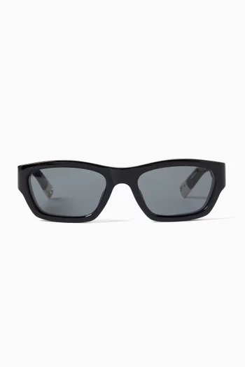 Les Lunettes Meridiano Sunglasses in Acetate