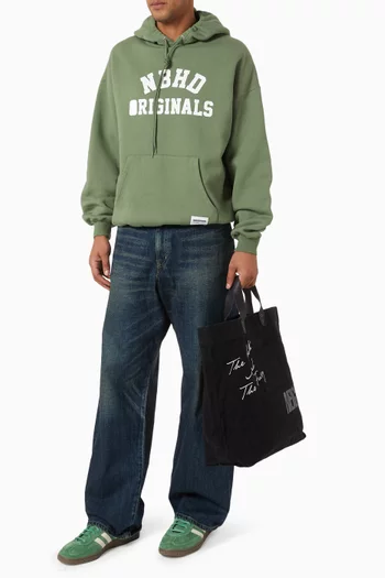 Logo Basic Hoodie in Cotton