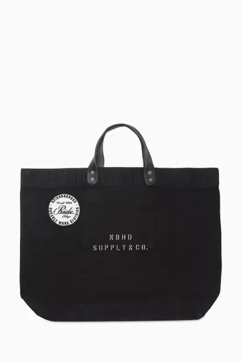 Tote Bag in Washed Canvas