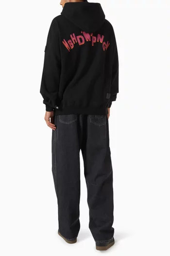 x Phingerin Logo Hoodie in Cotton